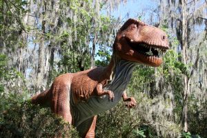 A Dinosaur from Dinosaur World Tampa FL