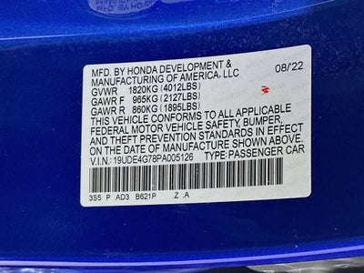 2023 Acura Integra w/A-Spec Technology Package
