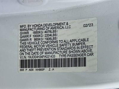 2023 Acura Integra w/A-Spec Package