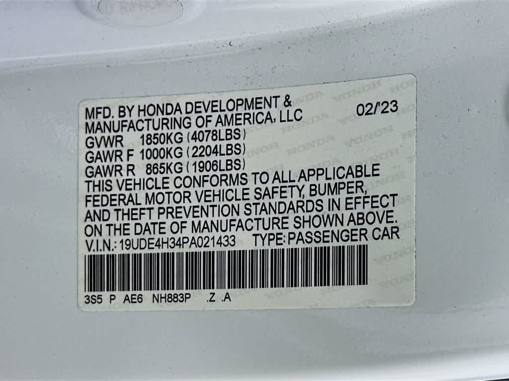 2023 Acura Integra w/A-Spec Package