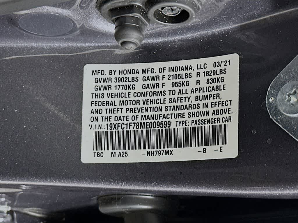 2021 Honda Civic Sedan EX-L