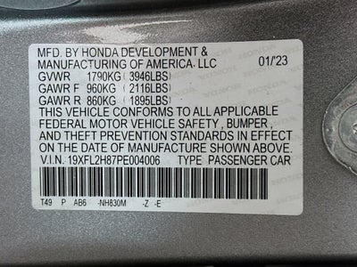 2023 Honda Civic Sport