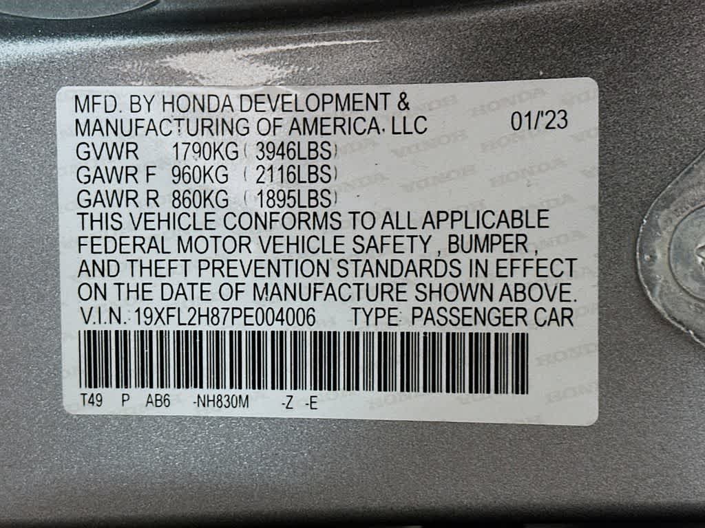 2023 Honda Civic Sport