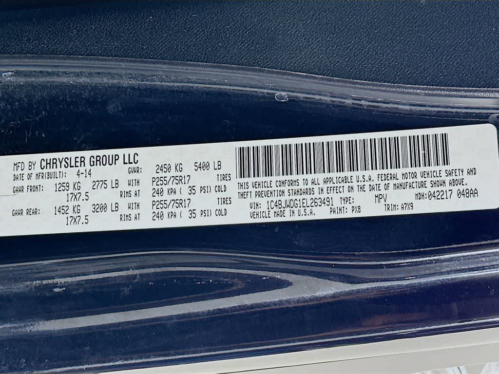 2014 Jeep Wrangler Unlimited Sport