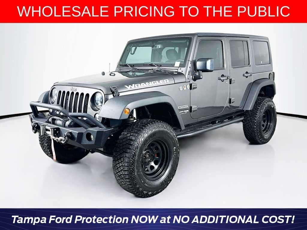 2018 Jeep Wrangler JK Unlimited Sport S