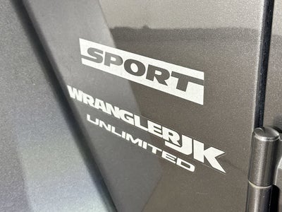 2018 Jeep Wrangler JK Unlimited Sport S