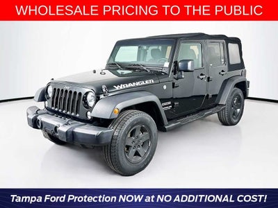 2016 Jeep Wrangler Unlimited Sport