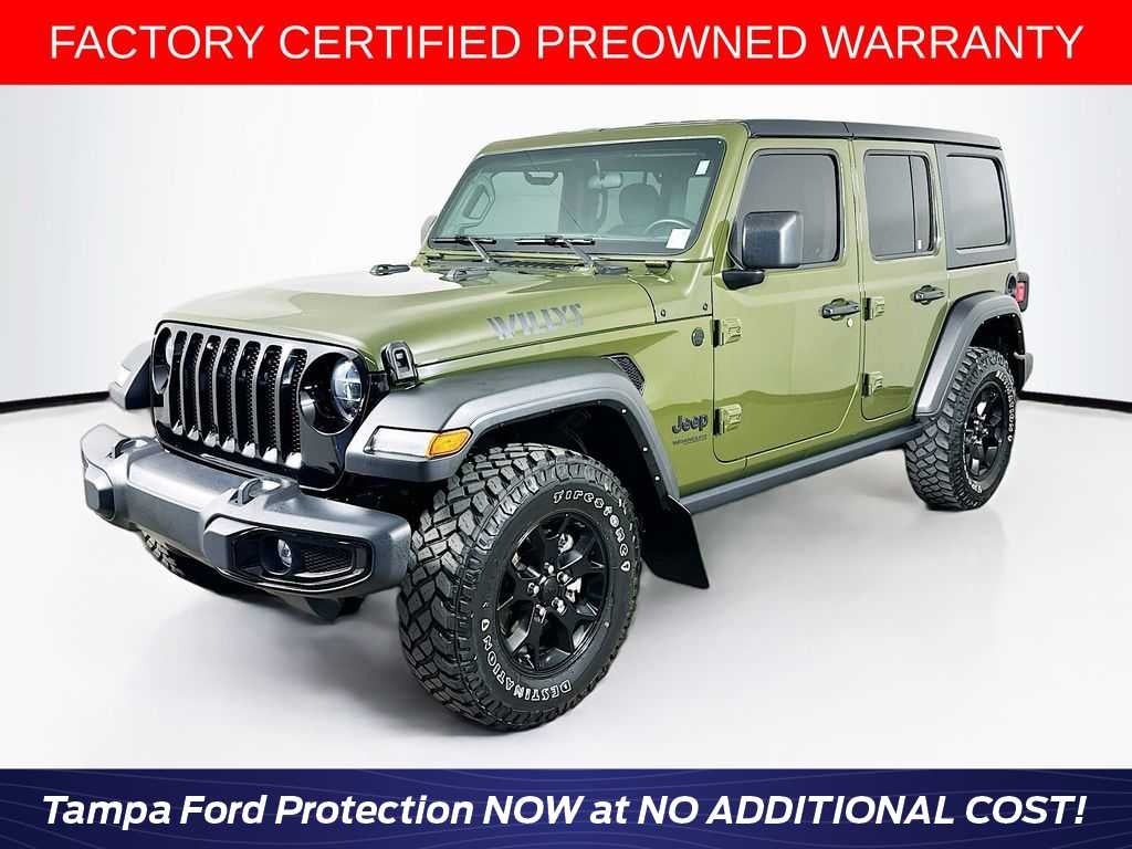 2022 Jeep Wrangler Unlimited Willys