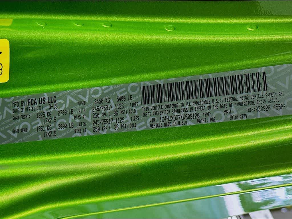 2019 Jeep Wrangler Unlimited Sport S