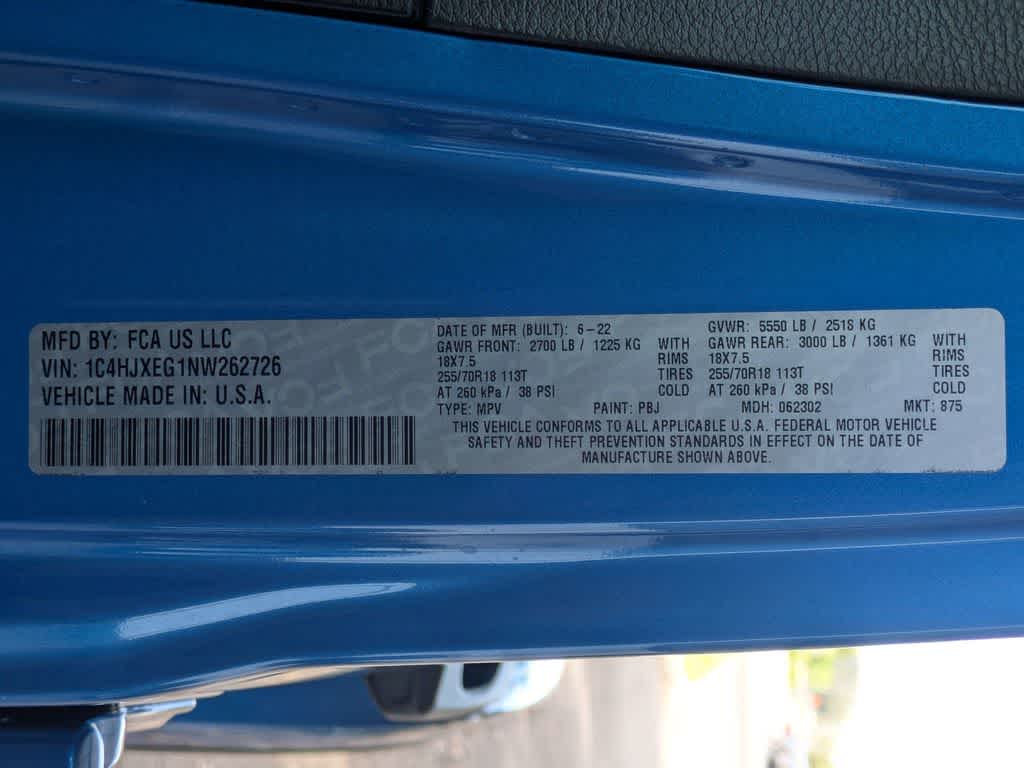 2022 Jeep Wrangler Unlimited Sahara