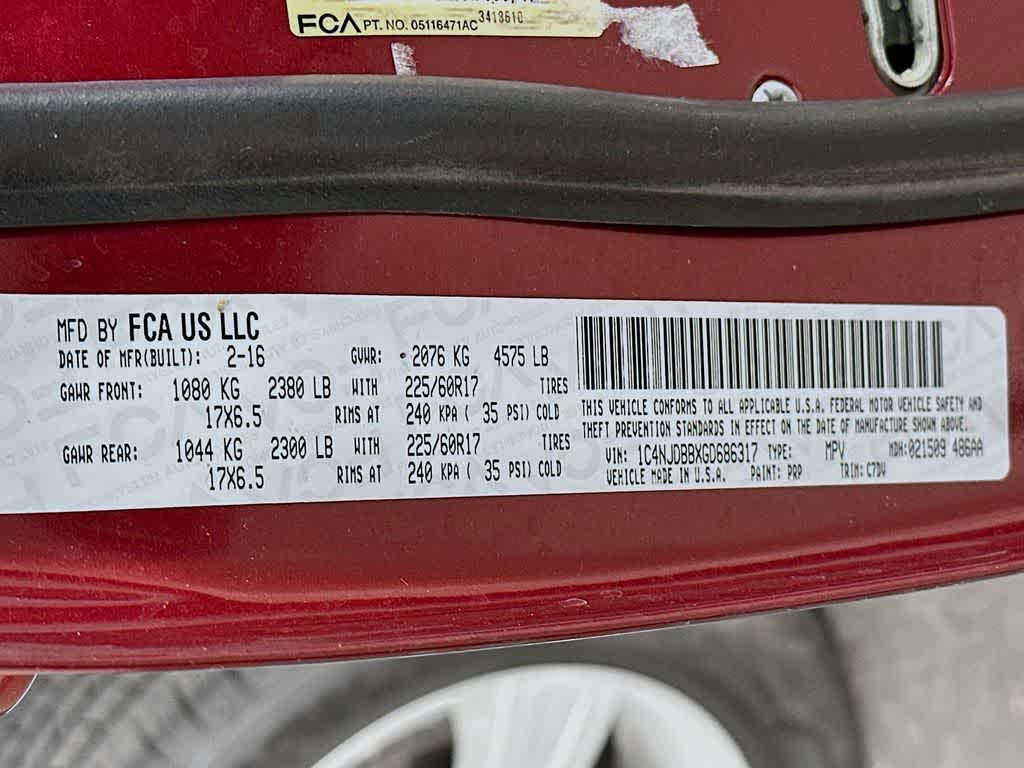 2016 Jeep Compass Sport