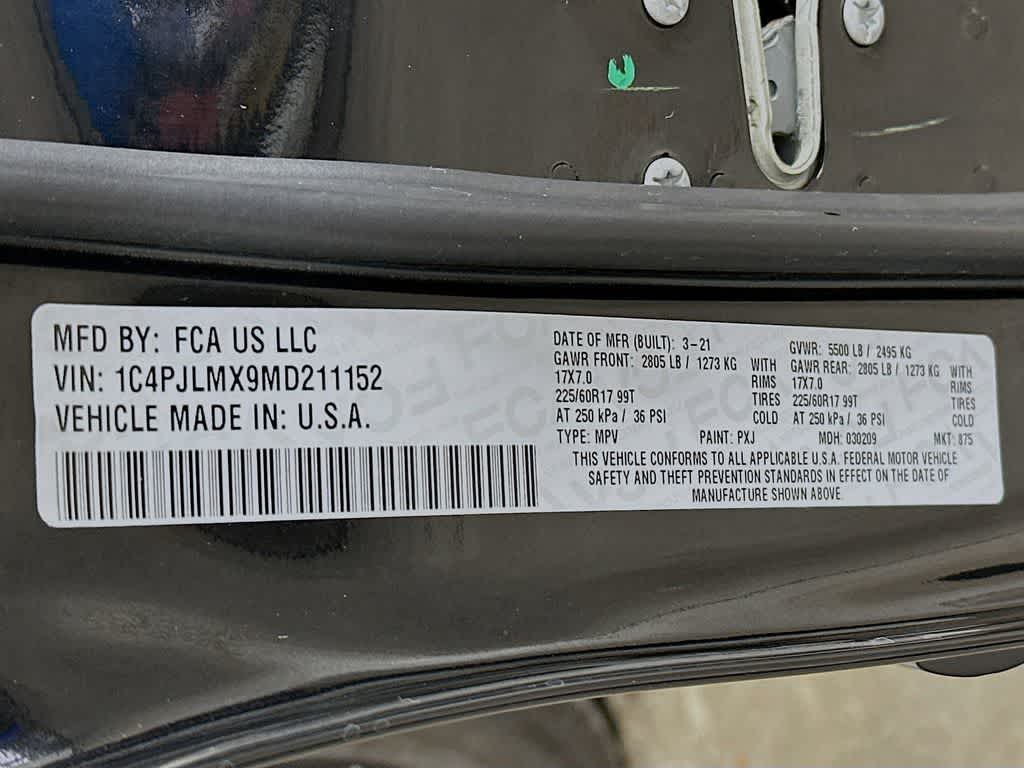 2021 Jeep Cherokee Latitude Lux
