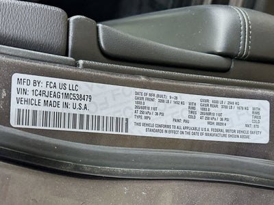 2021 Jeep Grand Cherokee Laredo E