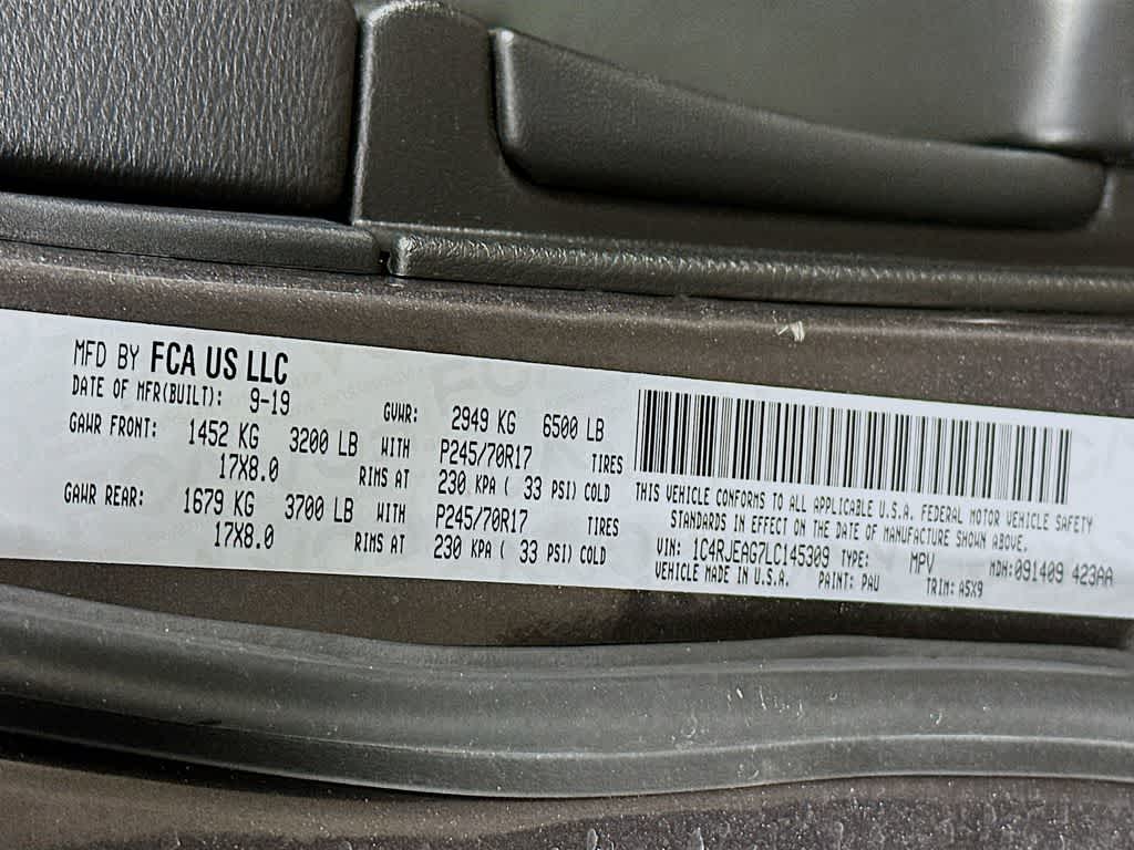 2020 Jeep Grand Cherokee Laredo E