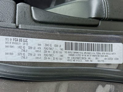 2015 Jeep Grand Cherokee Laredo