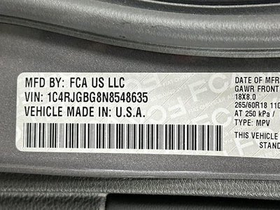 2022 Jeep Grand Cherokee Limited