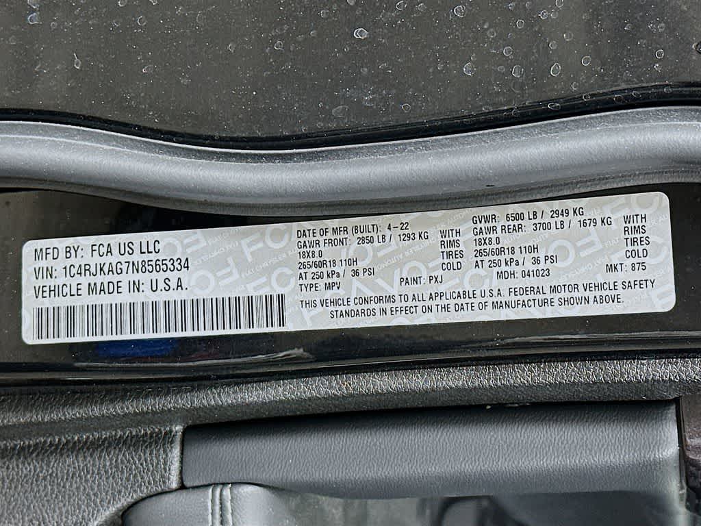 2022 Jeep Grand Cherokee L Laredo