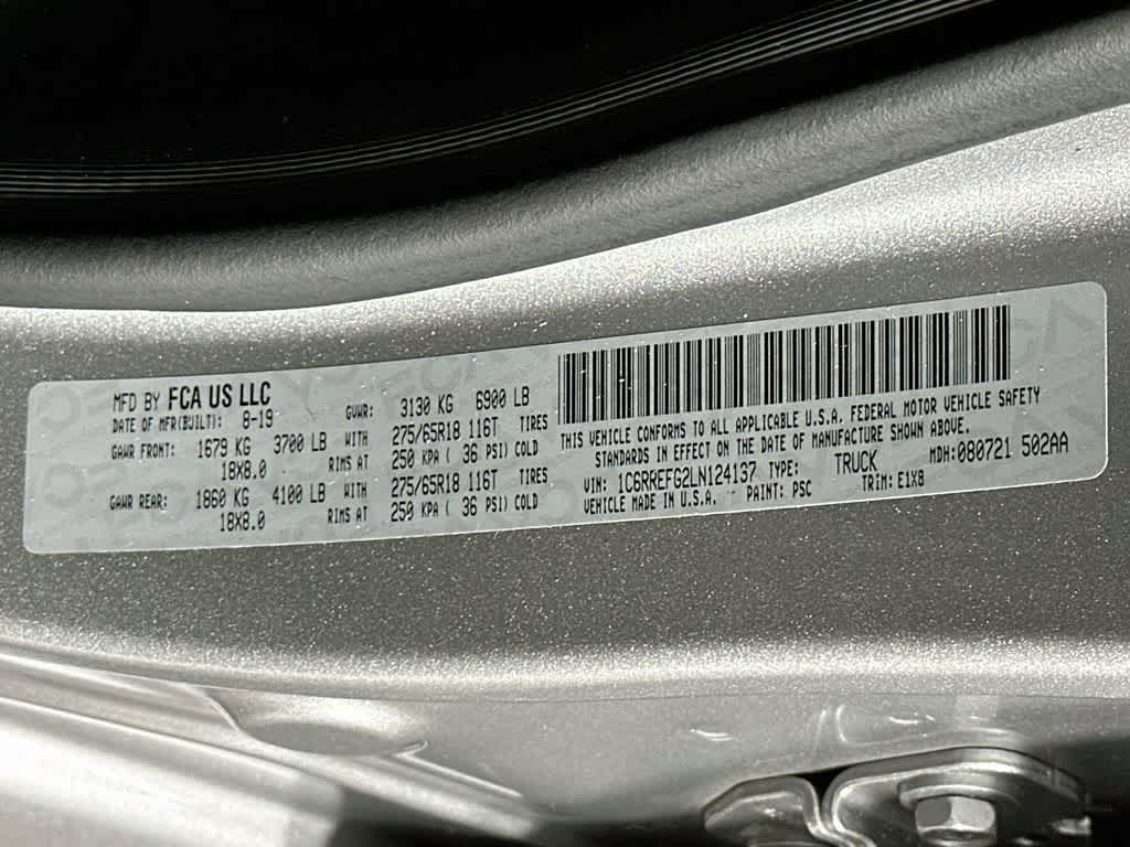 2020 RAM 1500 Big Horn