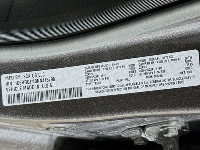 2022 RAM 1500 Laramie