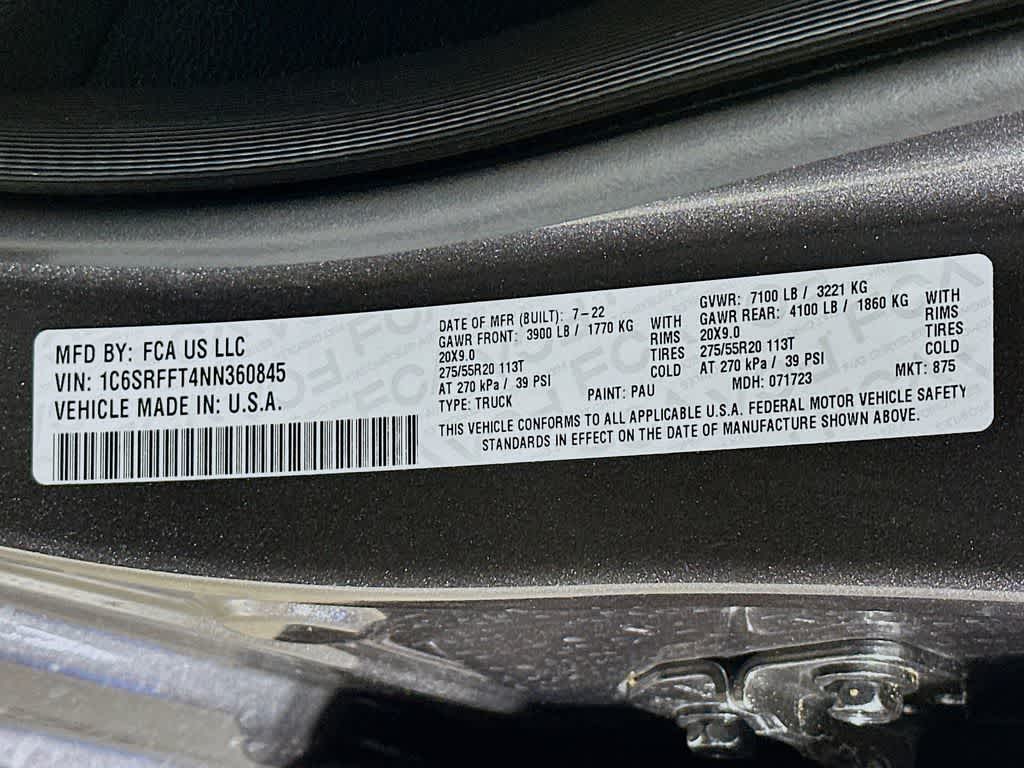 2022 RAM 1500 Big Horn