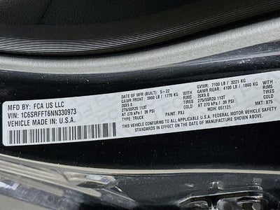 2022 RAM 1500 Big Horn