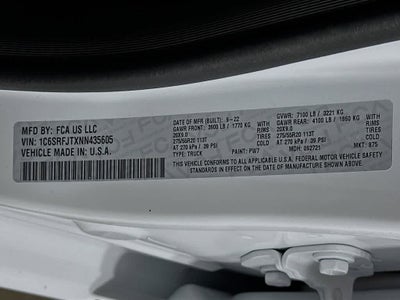 2022 RAM 1500 Laramie