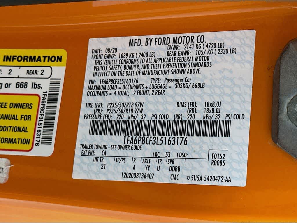 2020 Ford Mustang GT