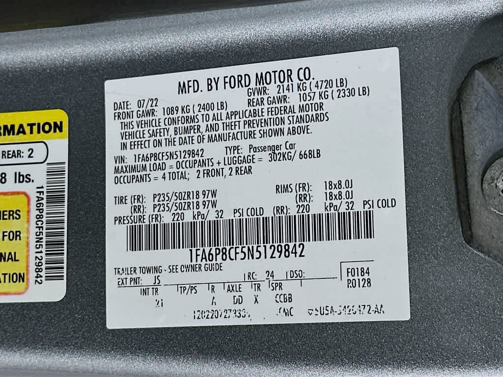 2022 Ford Mustang GT