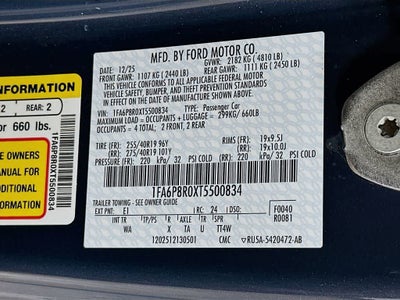 2026 Ford Mustang Dark Horse