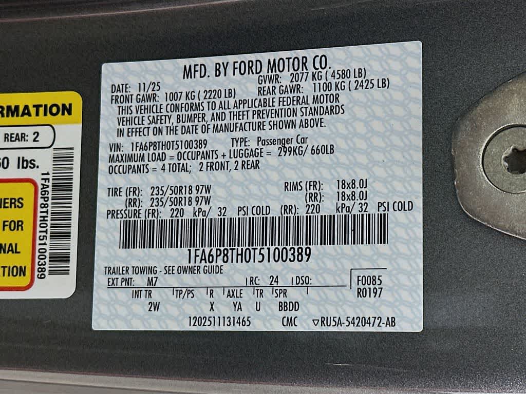 2026 Ford Mustang EcoBoost