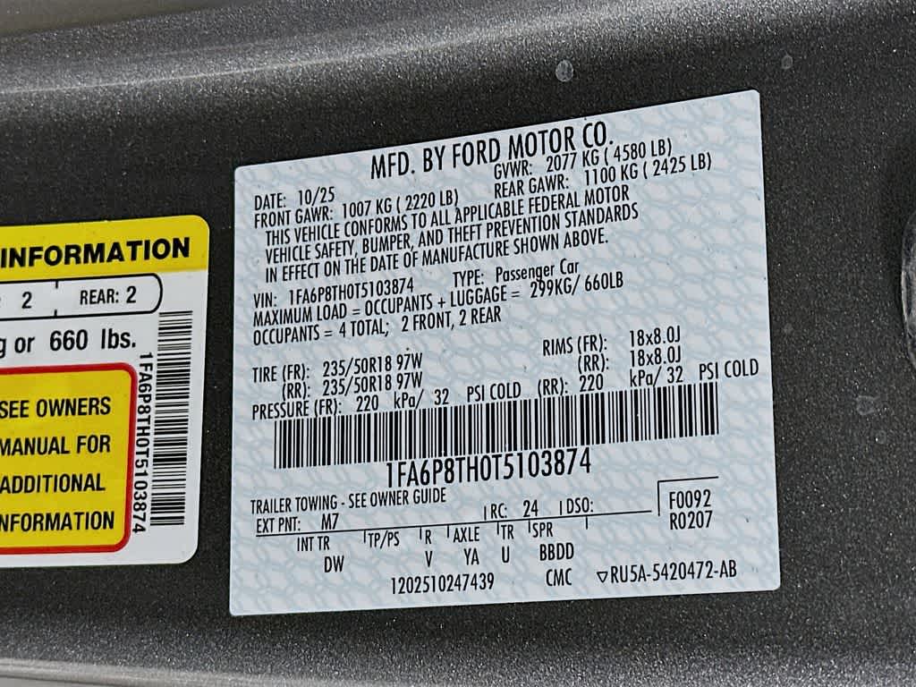 2026 Ford Mustang EcoBoost