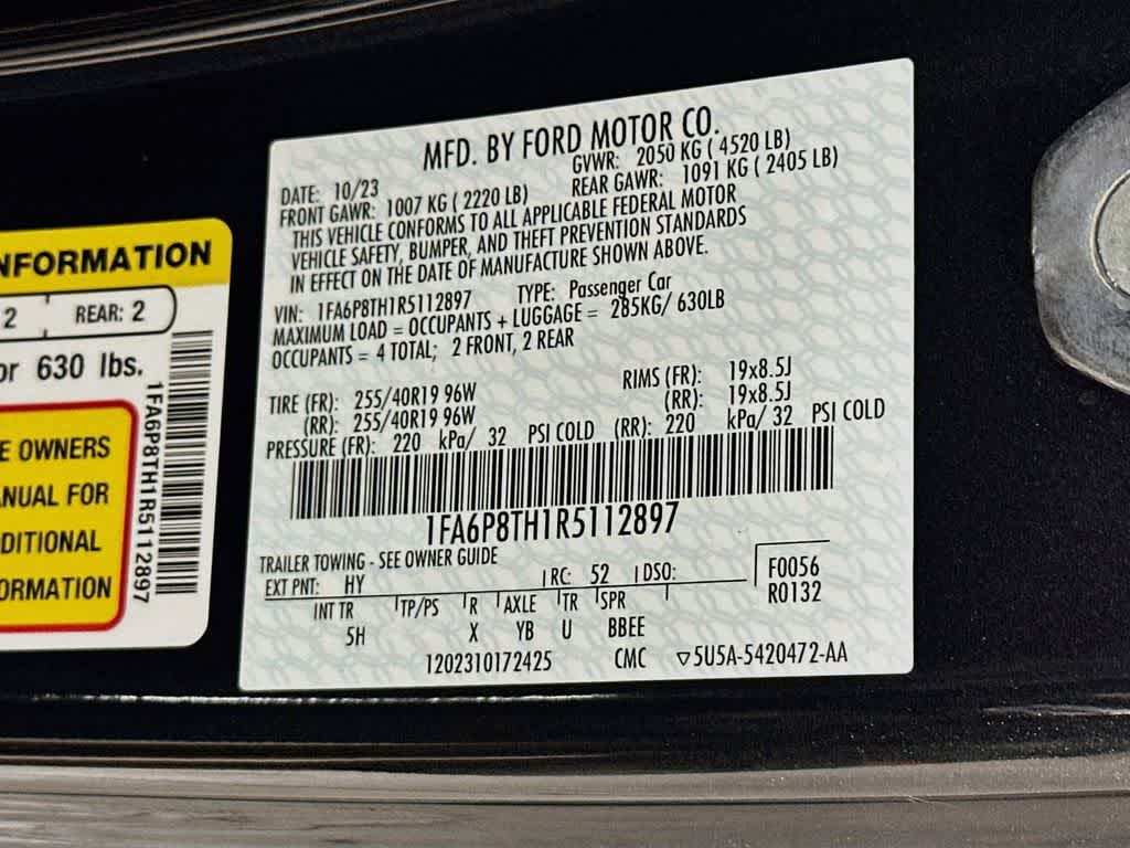 2024 Ford Mustang EcoBoost Premium