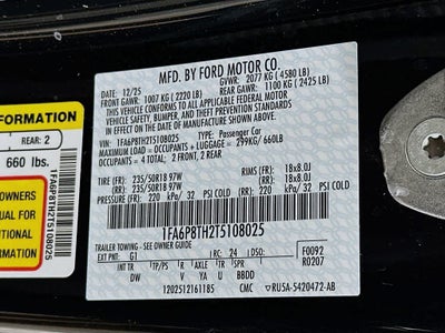 2026 Ford Mustang EcoBoost