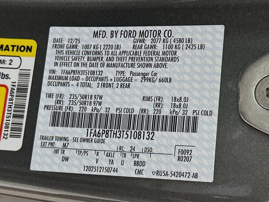 2026 Ford Mustang EcoBoost