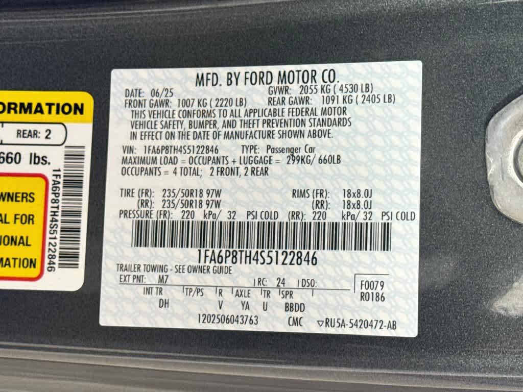 2025 Ford Mustang EcoBoost