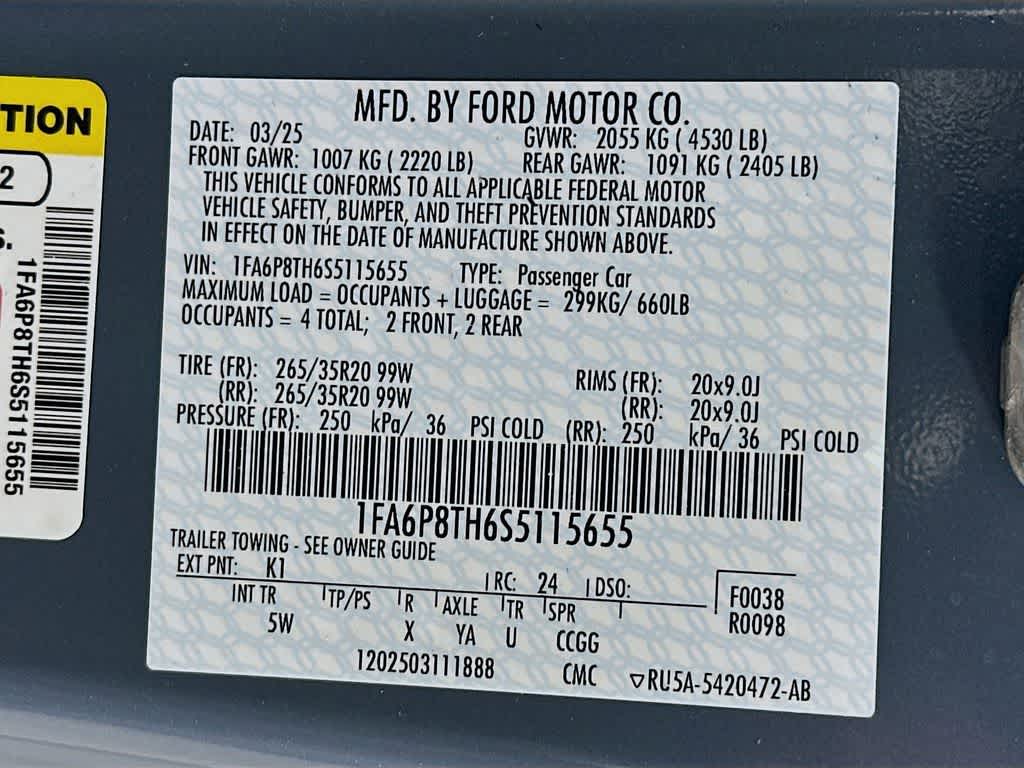 2025 Ford Mustang EcoBoost Premium