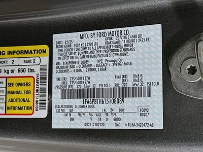 2026 Ford Mustang EcoBoost