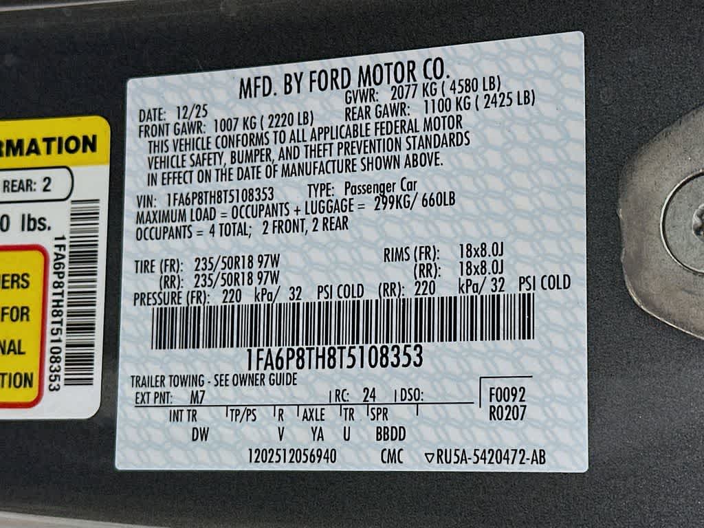 2026 Ford Mustang EcoBoost