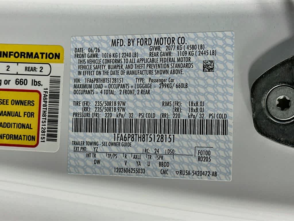 2026 Ford Mustang EcoBoost