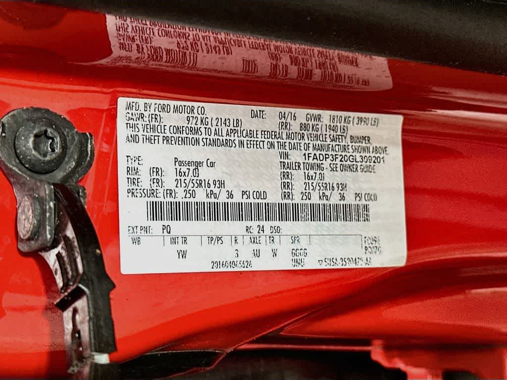 2016 Ford Focus SE