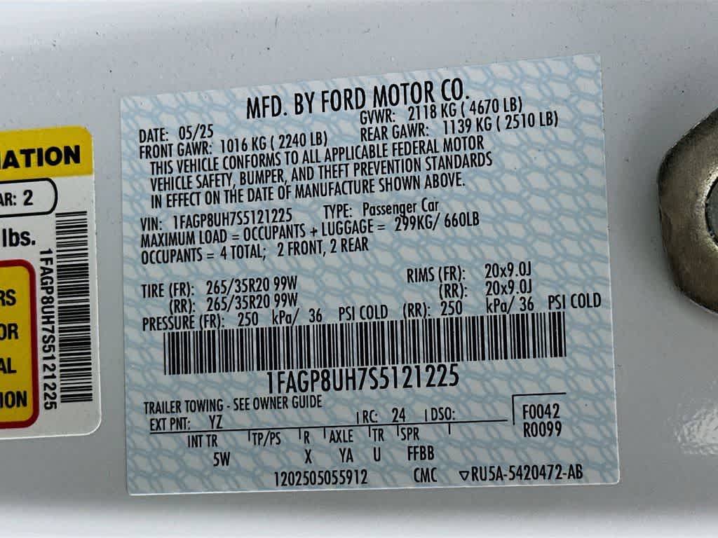 2025 Ford Mustang EcoBoost Premium