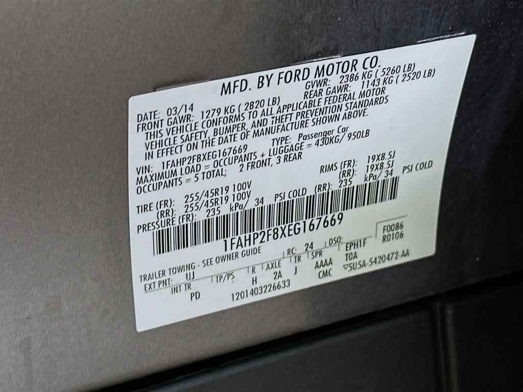 2014 Ford Taurus Limited