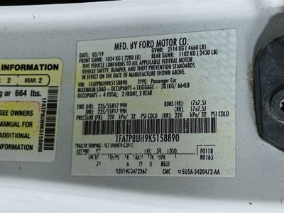 2019 Ford Mustang EcoBoost