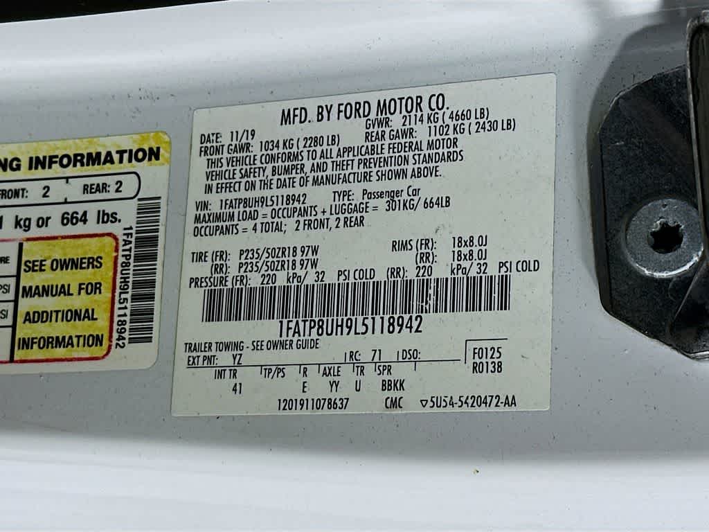 2020 Ford Mustang EcoBoost Premium