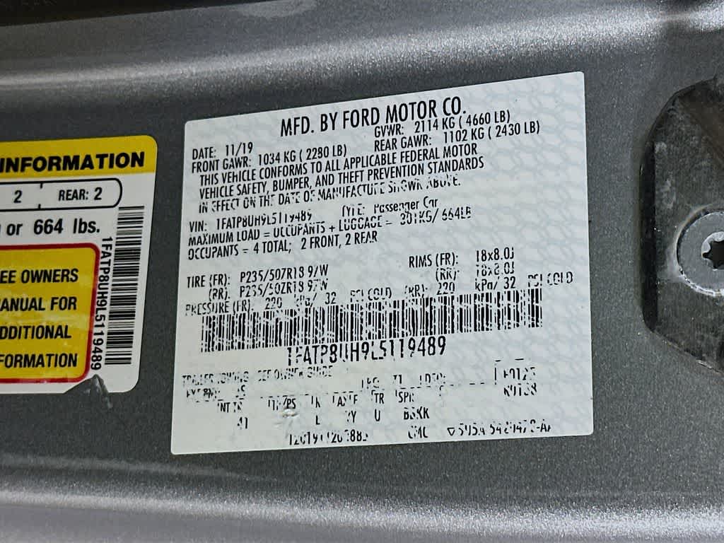 2020 Ford Mustang EcoBoost Premium