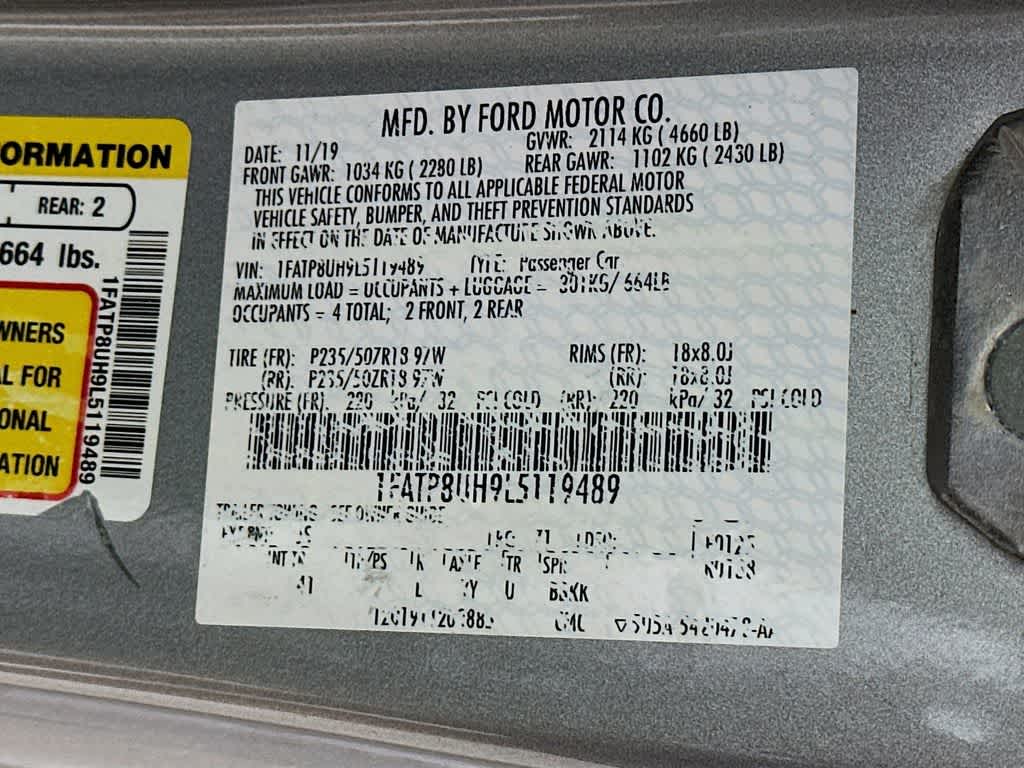 2020 Ford Mustang EcoBoost Premium