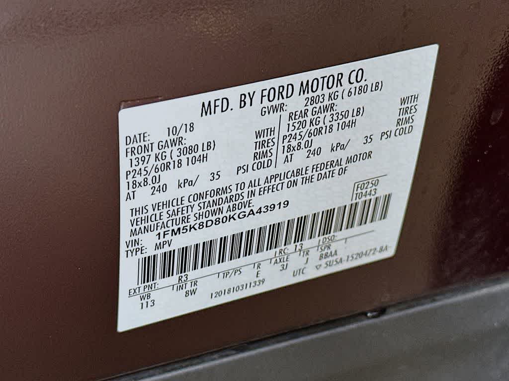 2019 Ford Explorer XLT