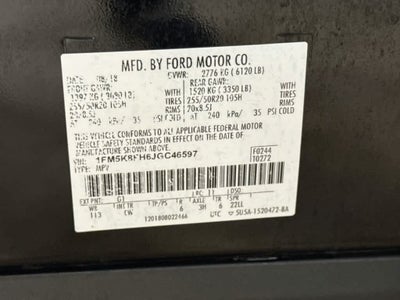 2018 Ford Explorer Limited
