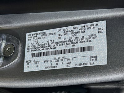 2024 Ford Escape Active