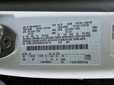 2024 Ford Escape Active